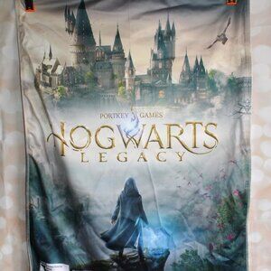 Hogwarts Legacy Fabric GameStop Promo Poster Banner 24"x 34"